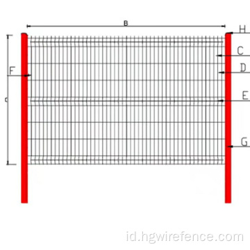 Hot Dipped Galvanized 3D Bending Farm Farm